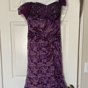 Mermaid style formal dress